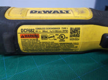 DEWALT DCF682 8V-MAX lithium ion Cordless Gyroscopic Screwdriver Battery & Charg