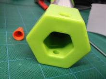 8" 12 V 6 SIDED LED GREEN LIGHT