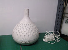 ASAKUKI Openwork Vase White Wood Essential Oil Diffuser