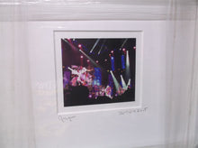 2015 santana concert framed picture 3" Pic 12.5" frame