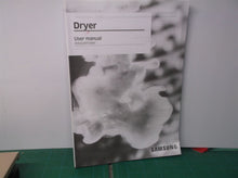 DVE(G)45T3400* Samsung Dryer user manual