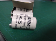 SYLVANIA FS-25, STARTERS, 22-25 WATT, FOR FLUORESCENT LAMPS, 10 PCS PER BOX