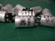 (10) DM FS-25, STARTERS, 22-30 WATT, FOR FLUORESCENT LAMPS