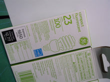 (3) GE 23-watt Spiral CFL Bulb 23 W - Spiral - White Light Color - 10000