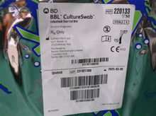 220123 BD Swabstick BBL CultureSwab Plus 13 cm Sterile, 50 EA/PK exp 3-5-2025 Rx