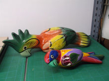 Lot of 2 birds for crafts or decor