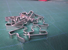 10 pk of 1/4 turn Metal Retainer Clip Fastener for Ballast Cover/Reflector
