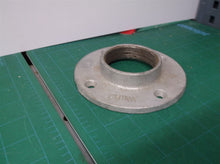 2" Malleable Iron Floor Flange Industrial Steel Grey Fits Standard 2 Inch Thread