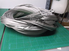 22- 20ft light hanging 1/8" Stainless wire cable only 440ft total no clips/loops