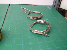 Pair 1/16" Lamp Light Fixture Hanging Wire kit 5ft