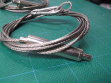 Pair 1/16" Lamp Light Fixture Hanging Wire kit 5ft