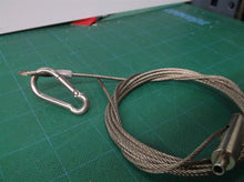 Pair 1/16" Lamp Light Fixture Hanging Wire kit 5ft