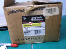GE CR463M60MJA 6 N.C. Pole 120Vac Mechanically Held Lighting Contactor 30A