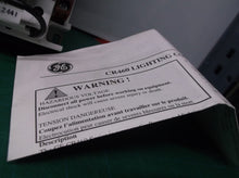 GE CR463M60MJA 6 N.C. Pole 120Vac Mechanically Held Lighting Contactor 30A