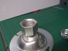 ROUND BOX FIXTURE HANGER 4-1/8" with insert
