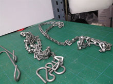 COOPER LIGHTING . Fixture Chain 30in chain kit with hooks