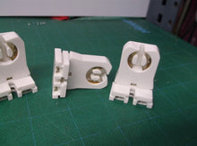 (5) HH FLUORESCENT BULB SOCKETS T8 or T12 Turn-Type Lamp Holder Medium Bi-Pin