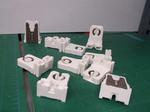 (10) LH0394 Triboro Shunted Slide On Or Screw Mount Lamp Holder 660W 600V