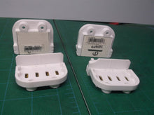 4 Leviton 13452 660W 600V 4-Pin Horizontal Fluorescent Lampholders