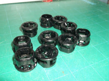 (10) Plastic NM CABLE CONNECTOR 44740 3/8" Trade Size 1/2" KNOCK OUTS