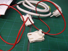 Hussmann HMD-0425438-W Pull tab white 5pin refrigeration 36 shelf plug with 2 la