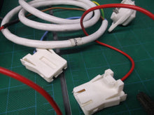 Hussmann HMD-0425438-W Pull tab white 5pin refrigeration 36 shelf plug with 2 la