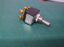 Ideal 774016 On-Off-On DPDT Heavy-Duty Bat Handle Toggle Switch with Screw Termi