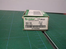 10pcs Littelfuse KLK-15 (KLK 15A) 15 Amp (15A) 600V Midget Fast Acting
