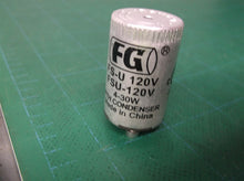 1 FG FSU Universal Fluorescent Bulb Starter 4W-30W 120 Volt FS-U