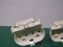 2 Vossloh Schwabe LH0272 (101493) 2G11 4pin CFL socket with two hole & snap in h