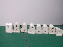 8 HH Fluorescent LH0595 (2537) tombstone socket, shunted, stationary (female) en