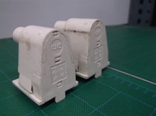 2 DM 38-28 LH0162 tombstone socket, shunted, stationary (female) end, push fit