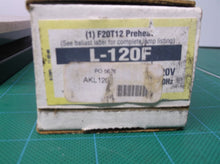 Advance Transformer Ballast L120F 120 Volts 60 Hertz Preheat Lamp Ballast F20T12