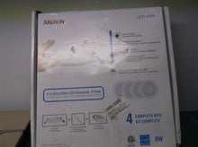 JULLISON 3k 4" LED Recessed Low Profile Slim Panel Light with Junction Box, Air