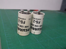2 Sylvania FS-2 For 14w 15w 20w pre-heat lamps starters