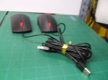 2 LENOVO Optical USB Mouse - 1600 DPI & Scroll Wheel Grade A 00PH133