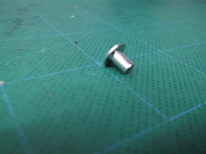 (50) 9/64" x 1/4" Semi Tubular Steel Rivets 1/4" OAH, 5/16" Head Dia