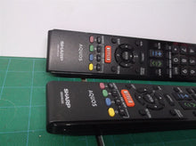 2 GB004WJSA For Sharp AQUOS TV remote control LC52C6400U LC52LE640U GB005WJSA