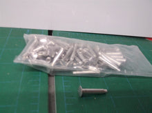 (50) 3/16" x 1-1/16" Semi Tubular Steel Rivets 1-1/16" OAH, 3/8" Head Dia