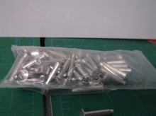 (50) 3/16" x 1-1/16" Semi Tubular Steel Rivets 1-1/16" OAH, 3/8" Head Dia