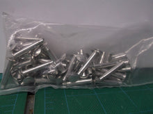 (50) 3/16" x 1-1/16" Semi Tubular Steel Rivets 1-1/16" OAH, 3/8" Head Dia