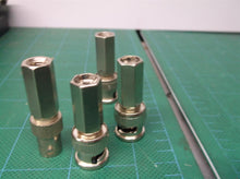 3 BNC Male 1 Female Twist-on Coax Coaxial RG59 Connector for CCTV Security Camer