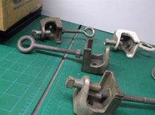Beam Clamps W Eye Bolt Lot