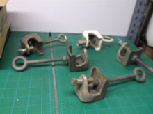 Beam Clamps W Eye Bolt Lot