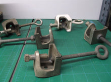 Beam Clamps W Eye Bolt Lot