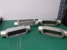 (4) 3/4" Conduit Body Malleable C without Cover or Gasket