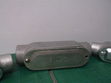 2 sci steel conduit body 1/2 4.5 74cc & E30640 straight missing screw