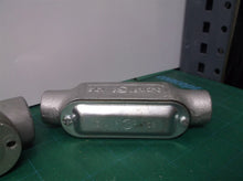 2 sci steel conduit body 1/2 4.5 74cc & E30640 straight missing screw