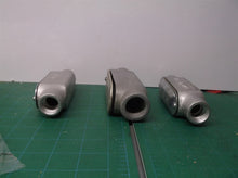 2 sci steel conduit body 1/2 4.5 74cc & E30640 straight missing screw