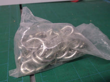 (25) 1.5" x 25 lbs, Zinc Plated S-Hook, Type I, #10